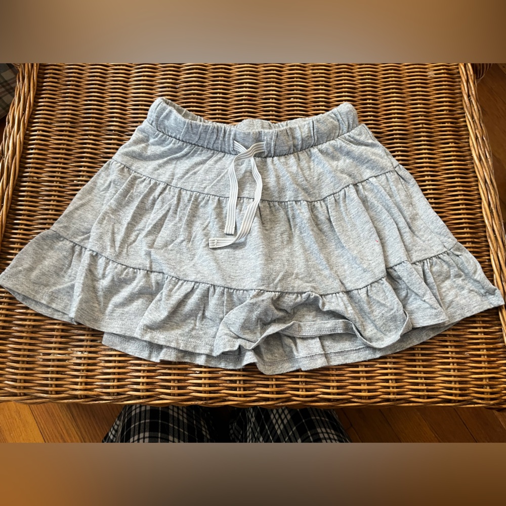Cat & Jack Gray Ruffle Skirt